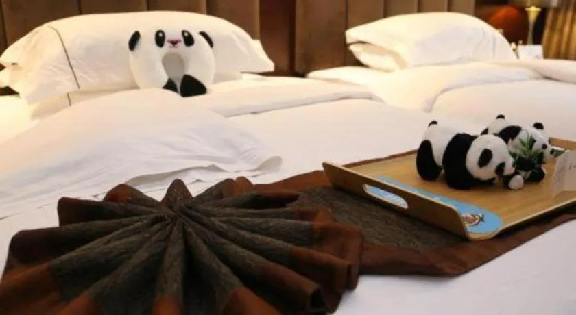Bed in Liwan International Hotel Chengdu