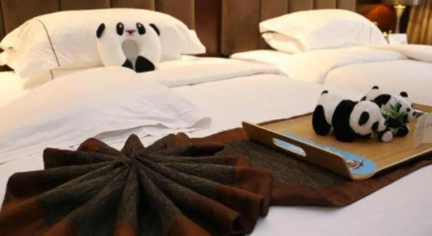 Bed in Liwan International Hotel Chengdu