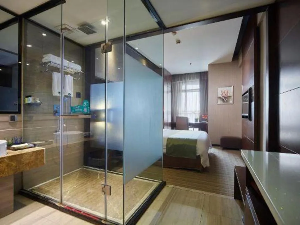 Bed in Liwan International Hotel Chengdu