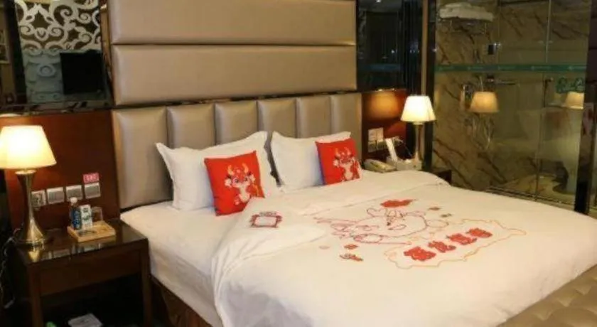 Bed in Liwan International Hotel Chengdu