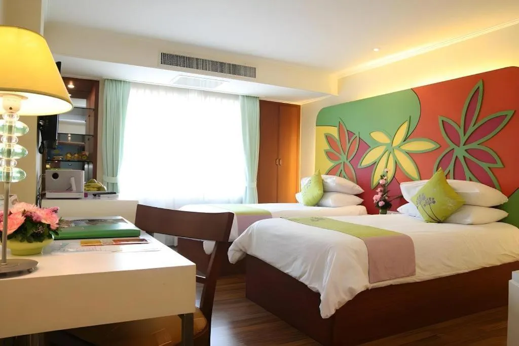 Bed in Hip Hotel Bangkok