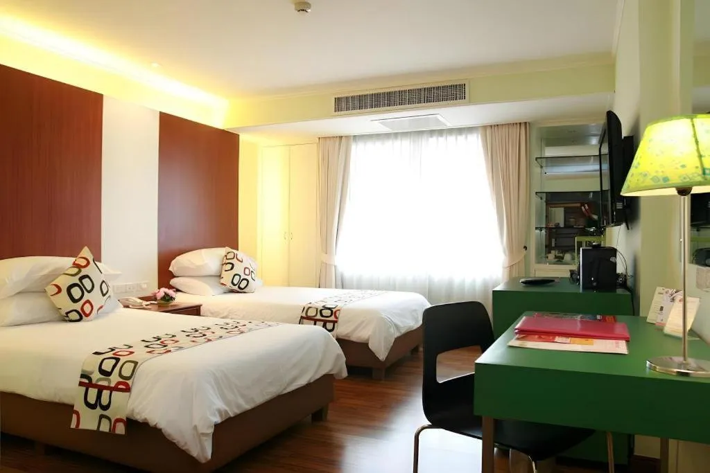 Bed in Hip Hotel Bangkok