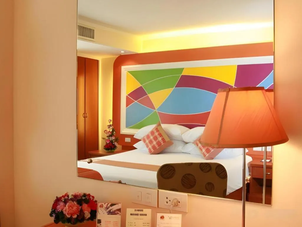 Bed in Hip Hotel Bangkok