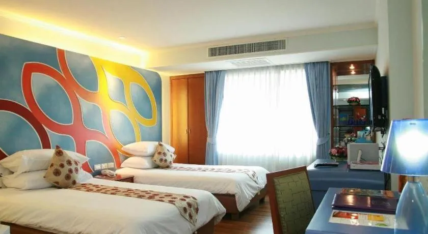 Bed in Hip Hotel Bangkok