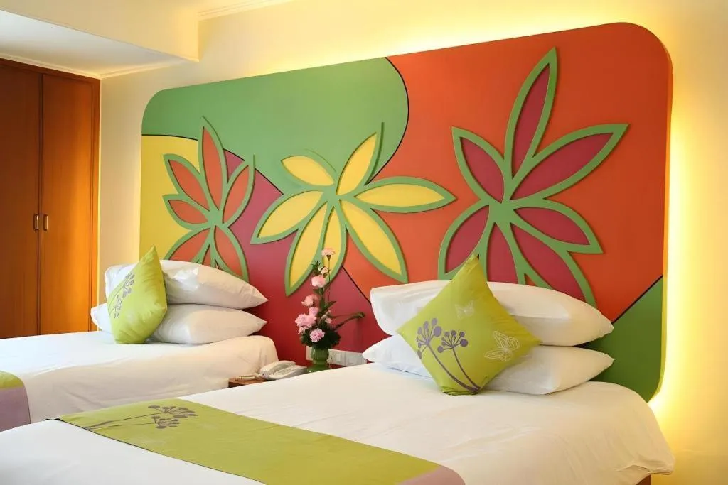 Bed in Hip Hotel Bangkok