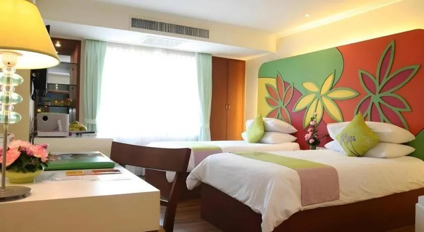 Bed in Hip Hotel Bangkok