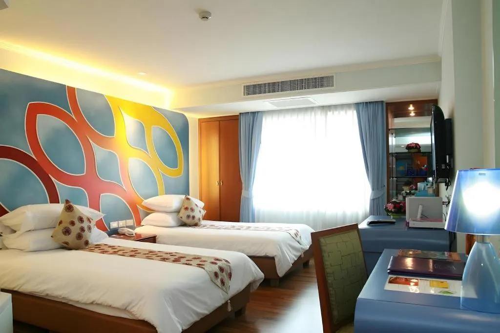 Bed in Hip Hotel Bangkok