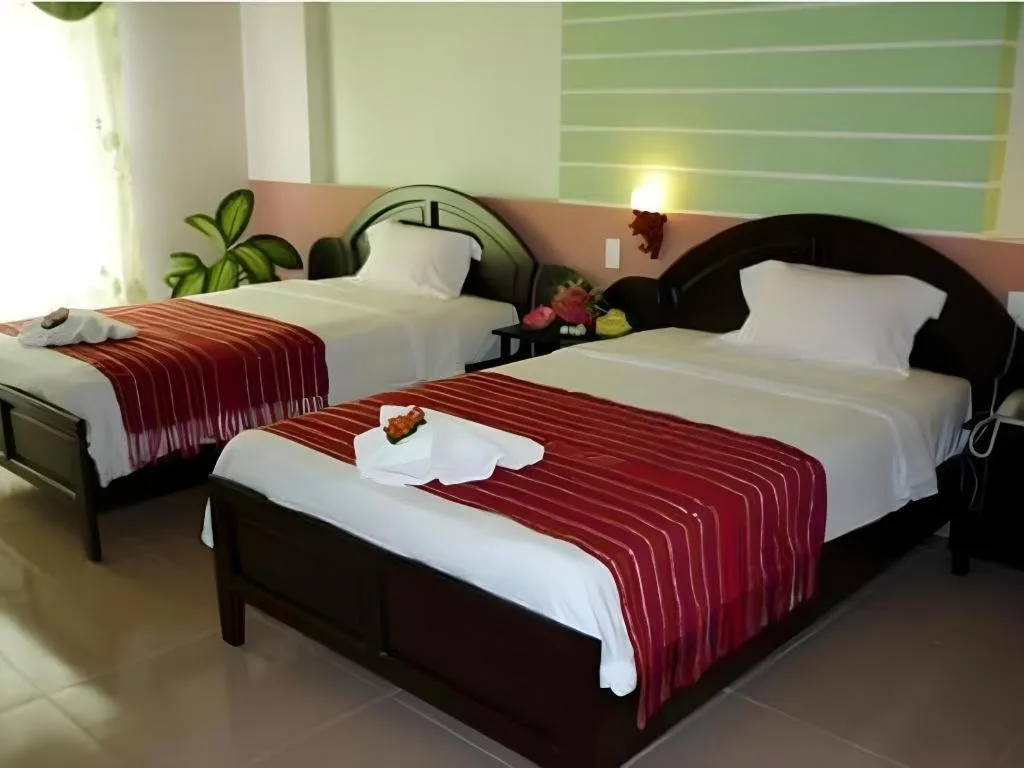 Bed in Non Nuoc Resort