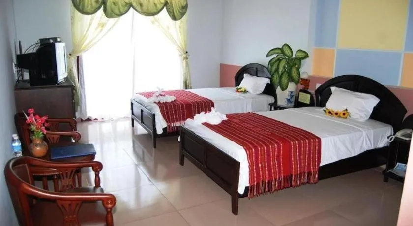 Bed in Non Nuoc Resort