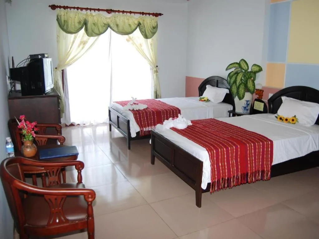 Bed in Non Nuoc Resort