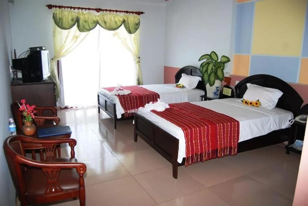 Bed in Non Nuoc Resort