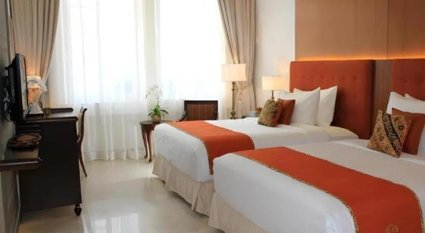 Bed in Hotel Ammi Cepu