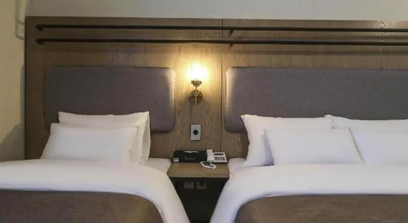 Bed in Hotel Urban Brown