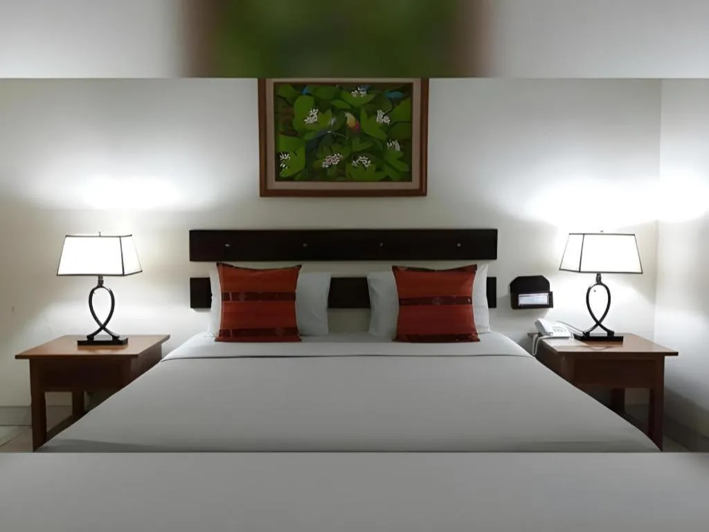 Bed in Arondari Hotel