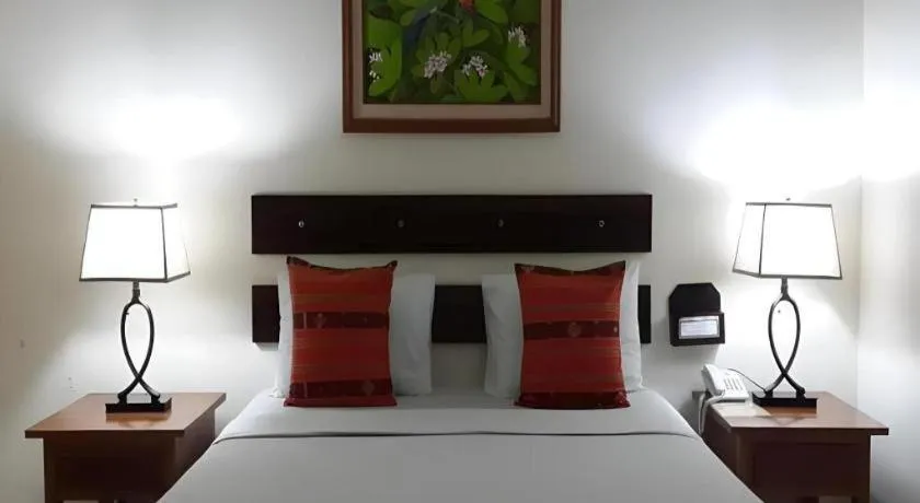 Bed in Arondari Hotel