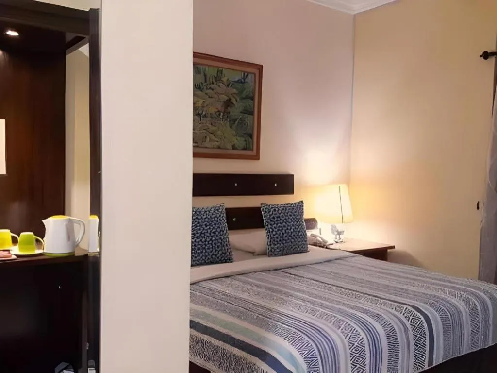 Bed in Arondari Hotel