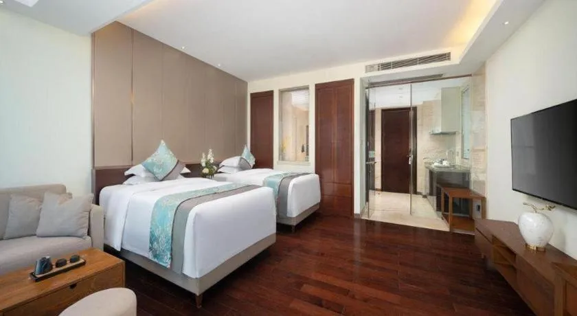 Bed in Sanya Shuangda Adelaide In Resort Hotel