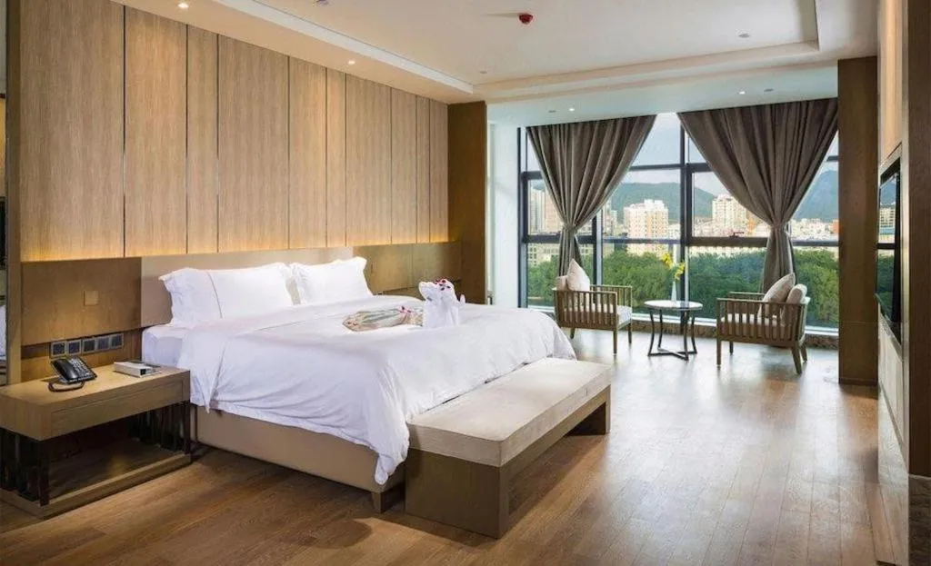 Bed in Sanya Shuangda Adelaide In Resort Hotel