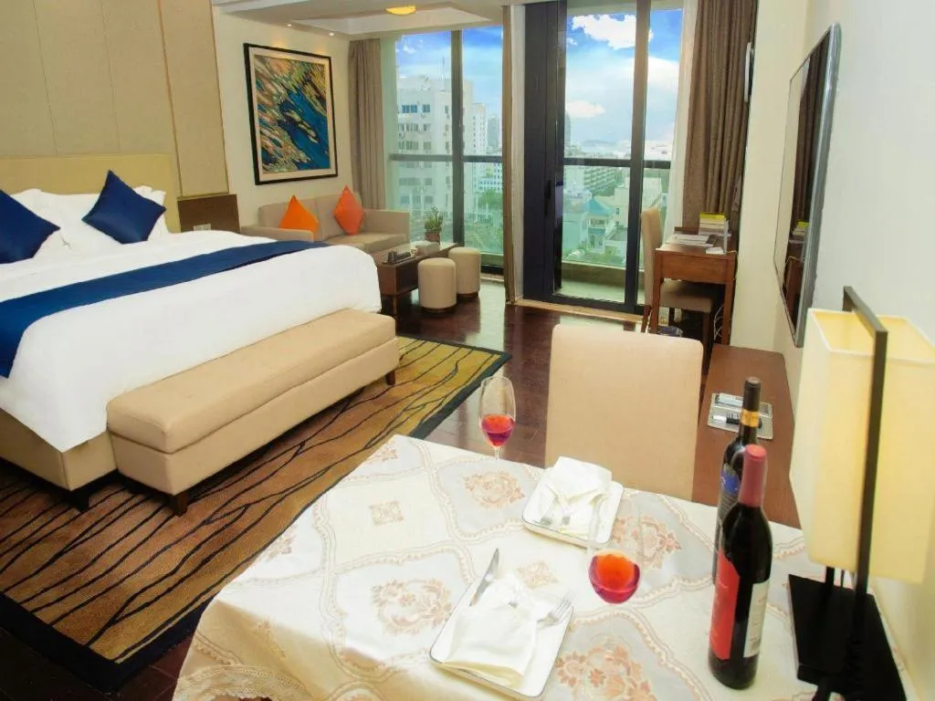 Bed in Sanya Shuangda Adelaide In Resort Hotel