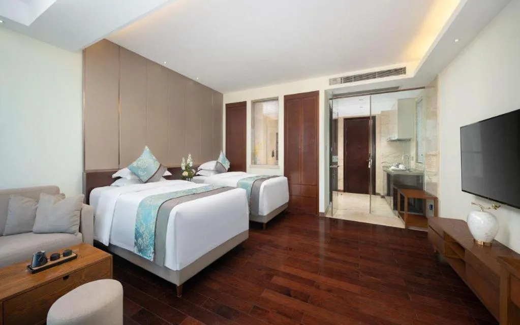 Bed in Sanya Shuangda Adelaide In Resort Hotel