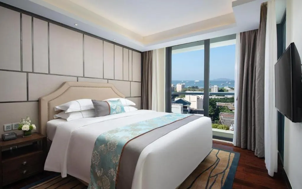 Bed in Sanya Shuangda Adelaide In Resort Hotel