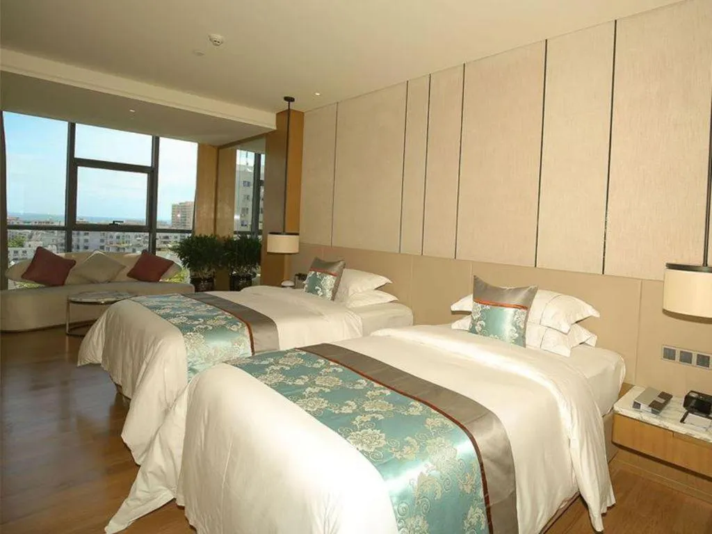 Bed in Sanya Shuangda Adelaide In Resort Hotel