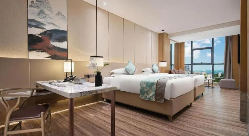 Bed in Sanya Shuangda Adelaide In Resort Hotel