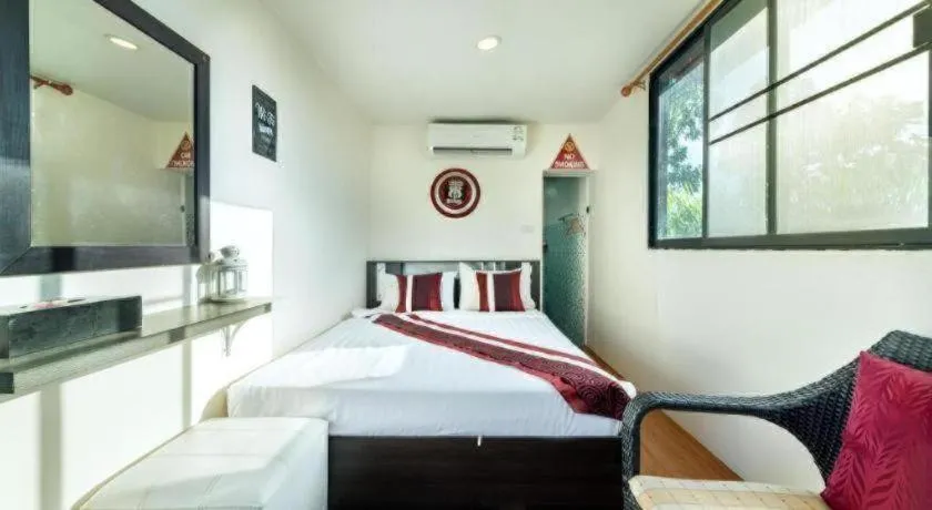 Bed in Lucerne Villa Resort