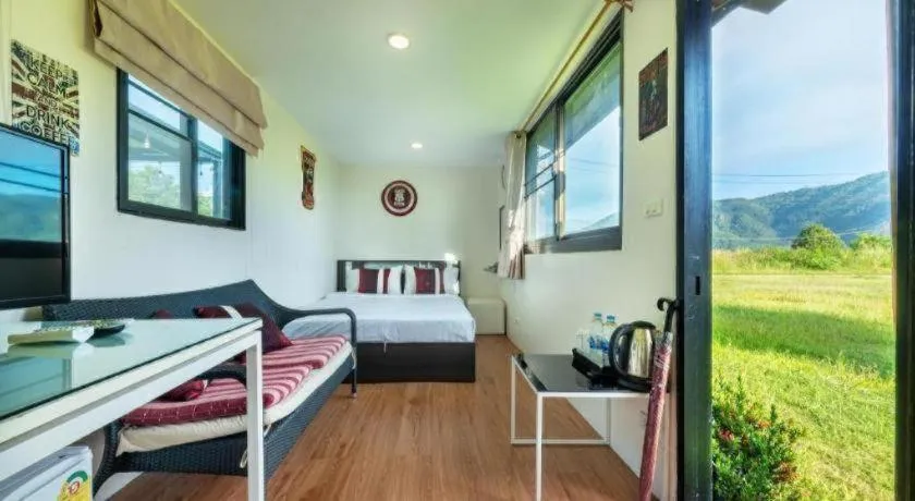 Bed in Lucerne Villa Resort