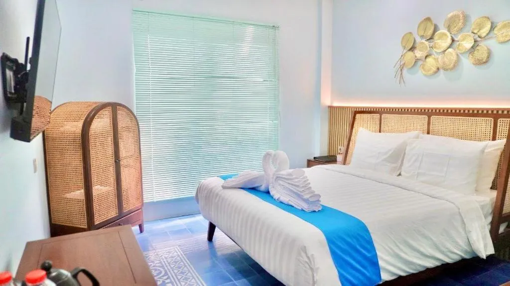 Bed in Grand Malioboro Yogyakarta