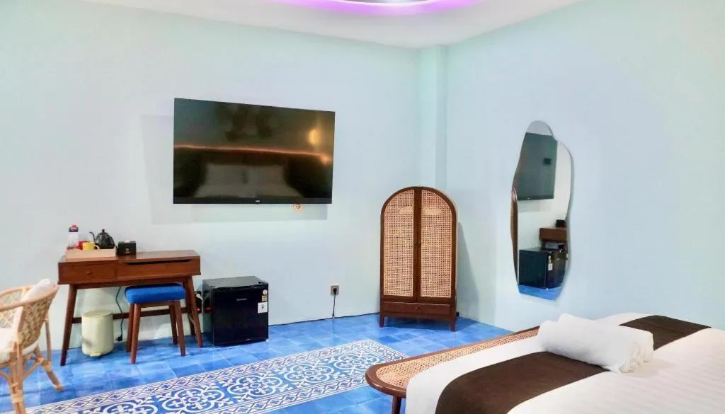 Bed in Grand Malioboro Yogyakarta