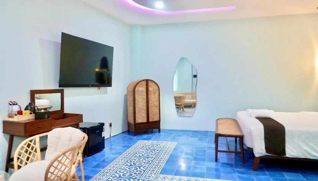 Bed in Grand Malioboro Yogyakarta