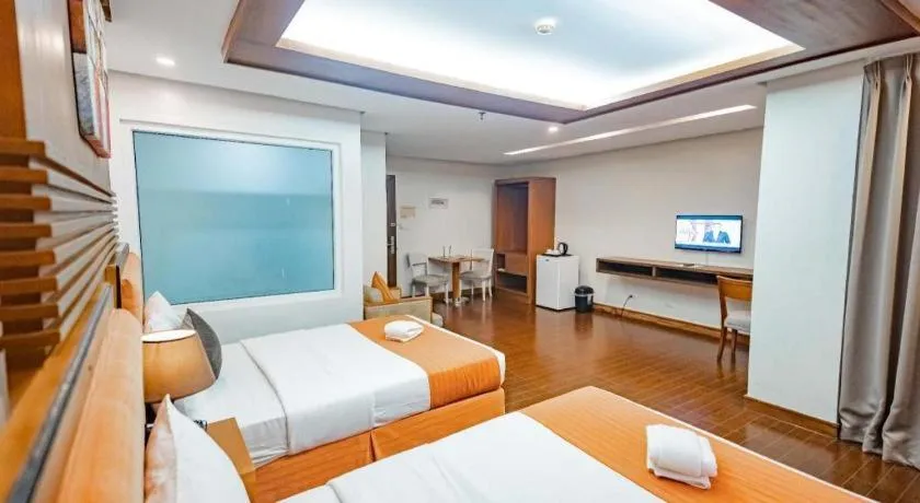 Bed in Subic Grand Harbour Hotel Subic Bay