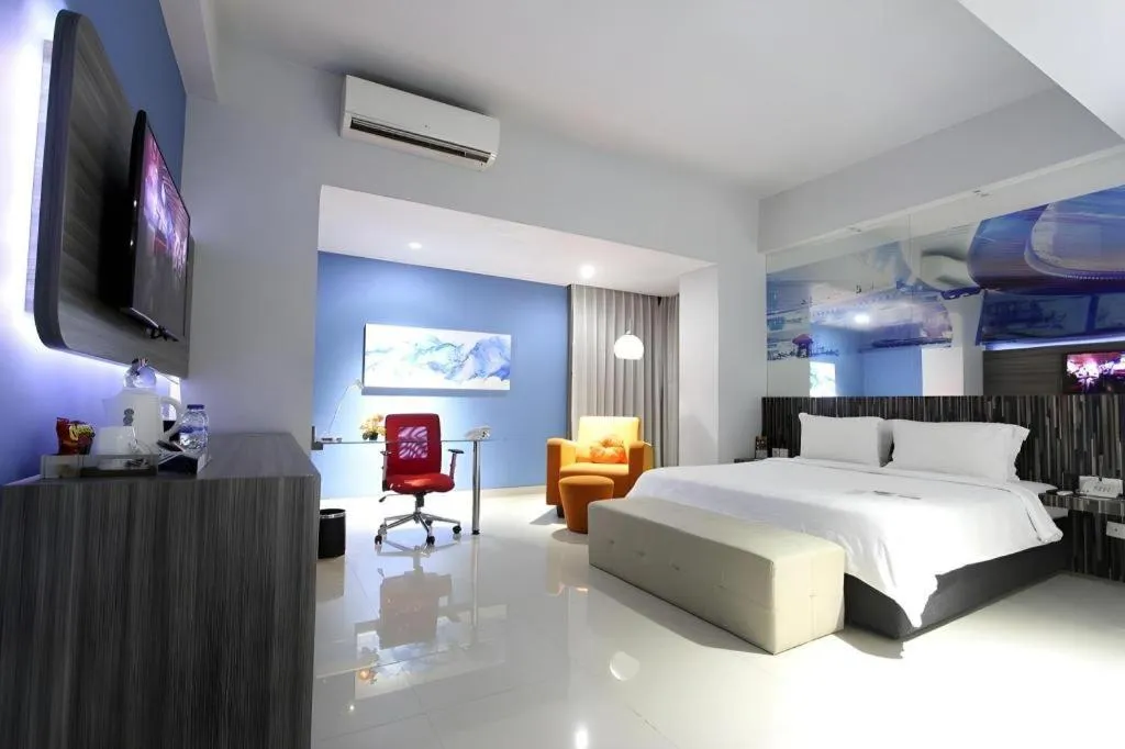 Bed in G Suites Hotel By AMITHYA
