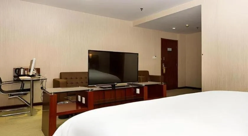 Bed in City Comfort Inn Xiangyang Railway Station