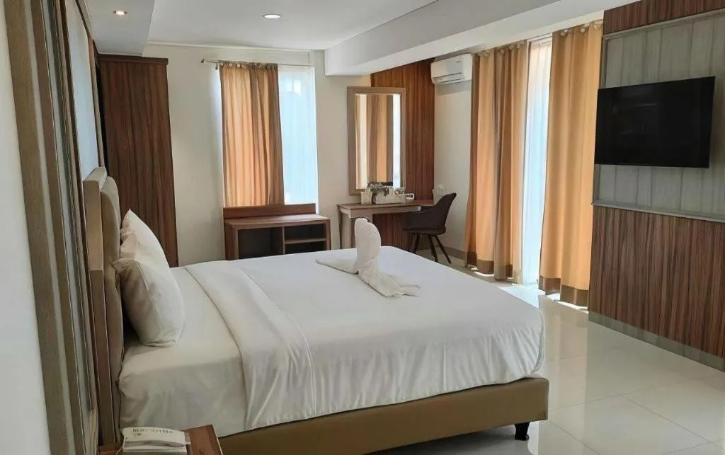 Bed in HW Hotel Padang