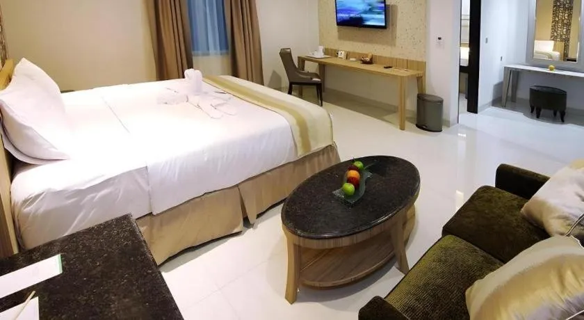 Bed in HW Hotel Padang