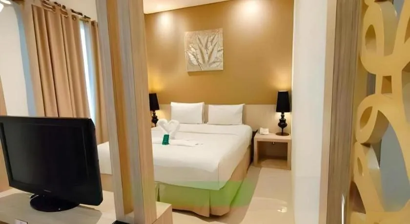 Bed in HW Hotel Padang