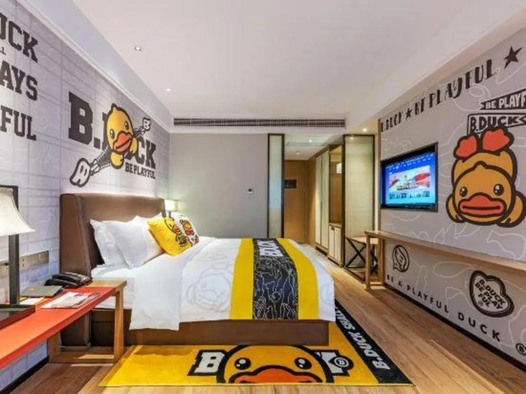 Bed in Echeng Hotel Xiamen Zhongshan Road