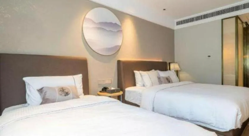 Bed in Echeng Hotel Xiamen Zhongshan Road