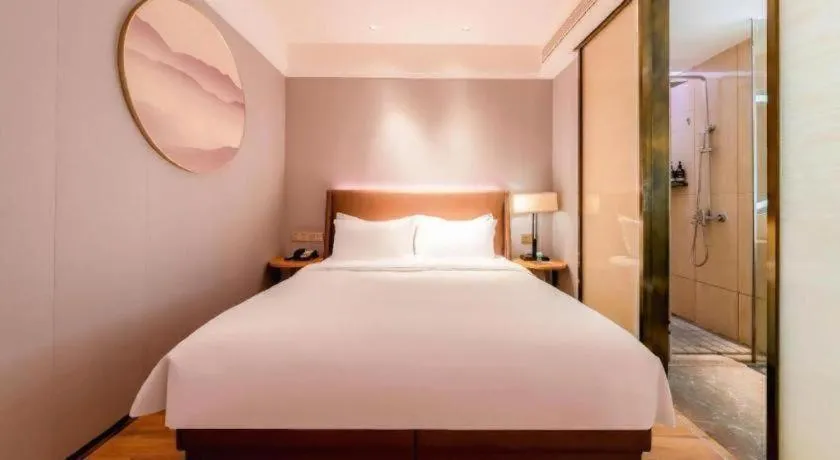 Bed in Echeng Hotel Xiamen Zhongshan Road