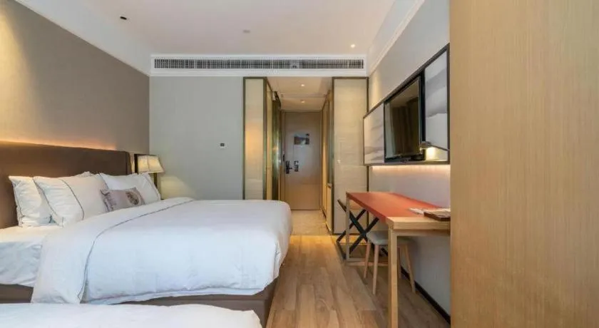 Bed in Echeng Hotel Xiamen Zhongshan Road