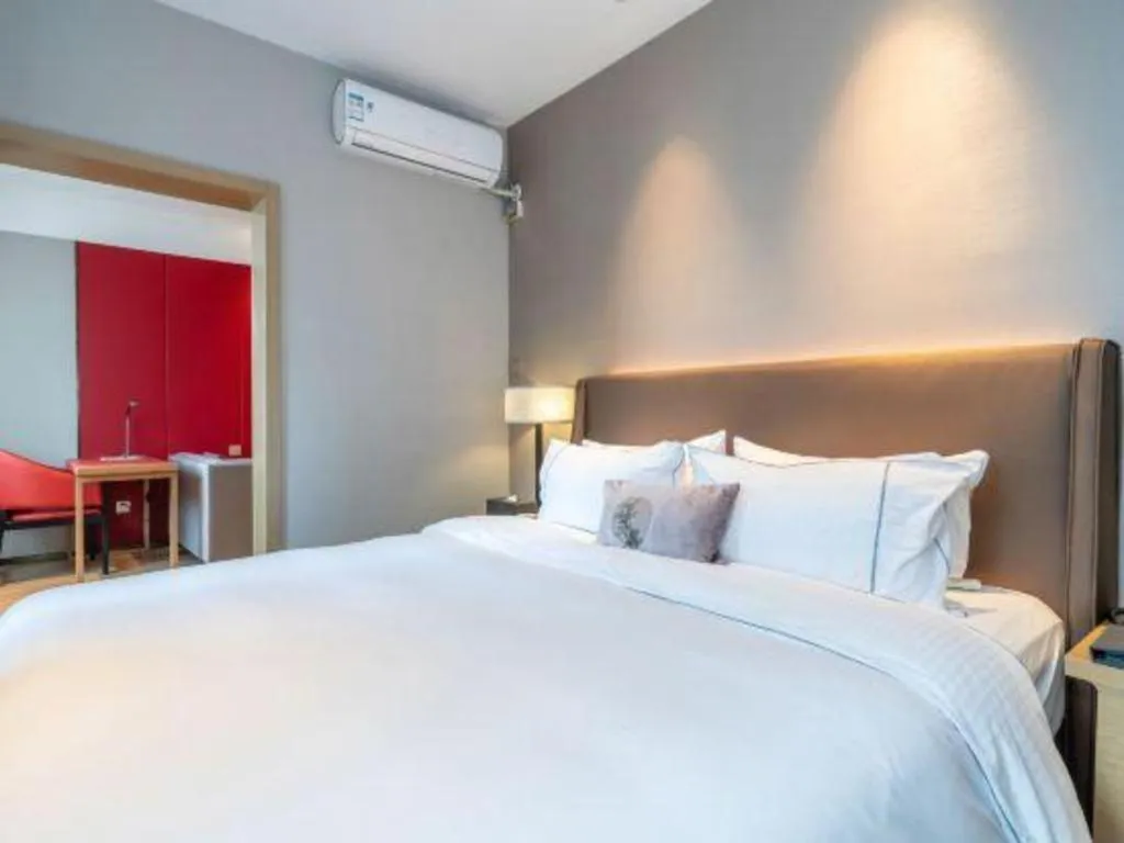 Bed in Echeng Hotel Xiamen Zhongshan Road