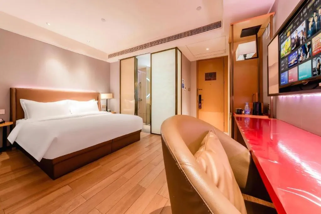 Bed in Echeng Hotel Xiamen Zhongshan Road