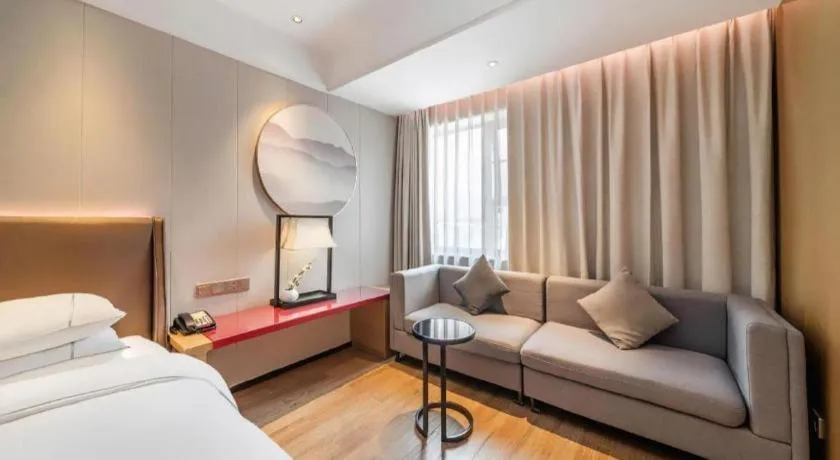 Bed in Echeng Hotel Xiamen Zhongshan Road