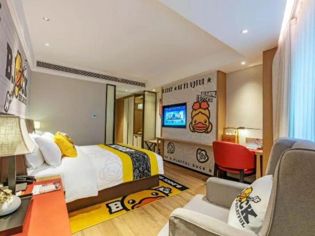 Bed in Echeng Hotel Xiamen Zhongshan Road