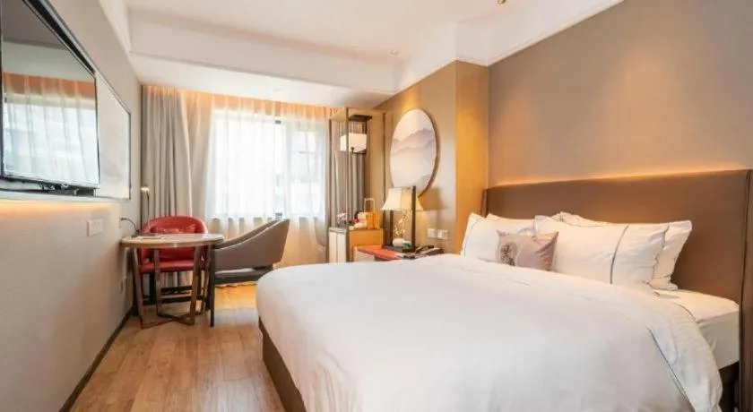 Bed in Echeng Hotel Xiamen Zhongshan Road