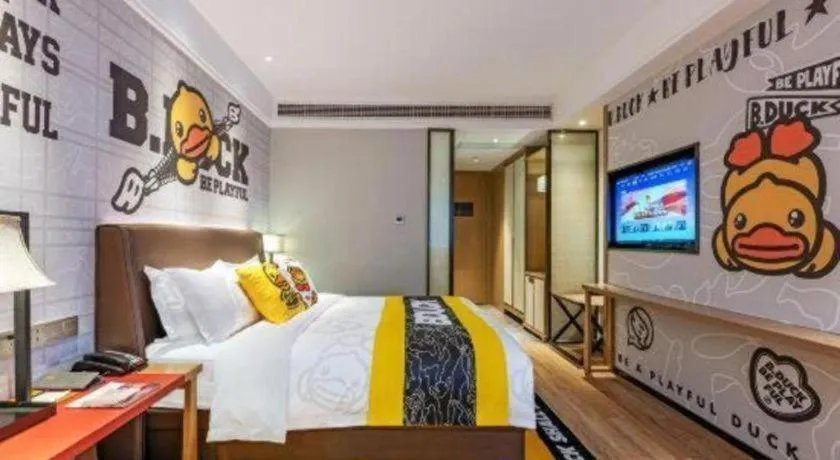 Bed in Echeng Hotel Xiamen Zhongshan Road