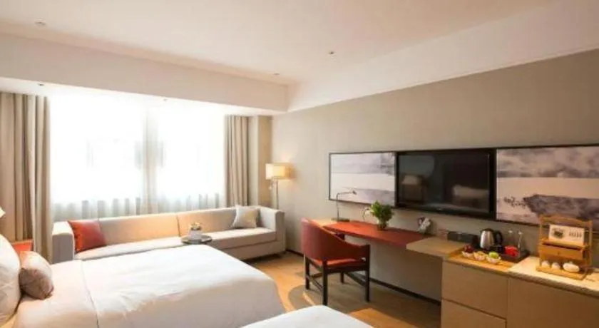 Bed in Echeng Hotel Xiamen Zhongshan Road