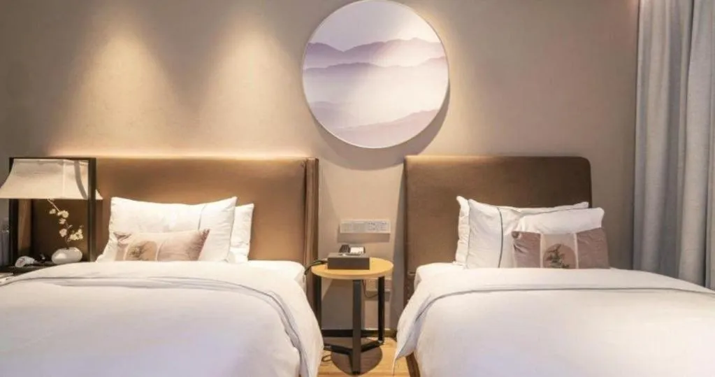 Bed in Echeng Hotel Xiamen Zhongshan Road